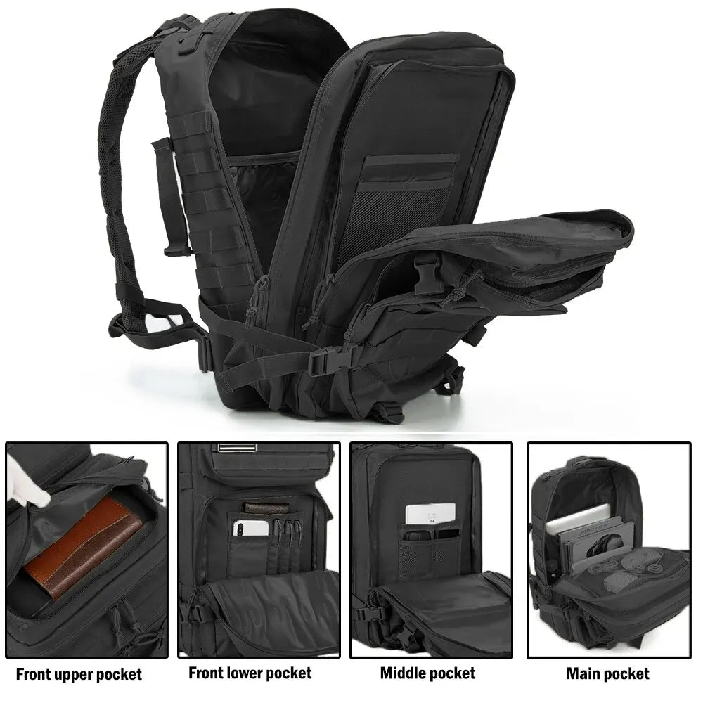 Sacs À Dos Tactiques  De Voyage Pack Pour Trekking